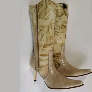 Joe Country La brava Women's Boots Beige US 6 NEW